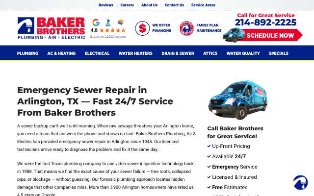 Page cited for Baker Brothers