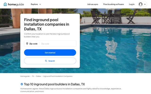 Page cited for Riverbend Sandler Pools