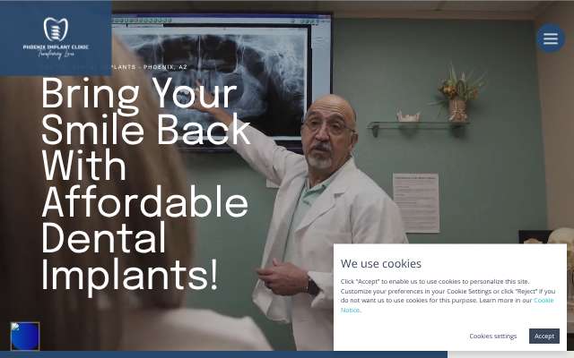 Page cited for Phoenix Implant Clinic