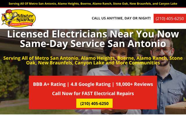 Mister Sparky of San Antonio's page as the assistant saw it