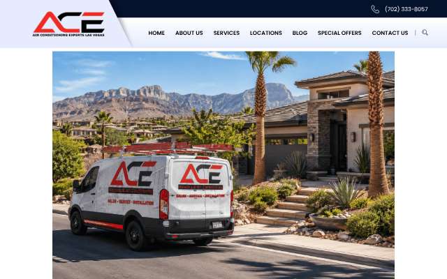 Air Conditioning Experts's page as the assistant saw it