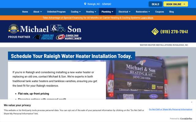 Page cited for Michael & Son
