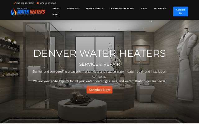 Page cited for Denver Water Heaters