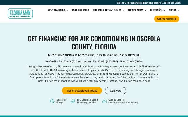 Florida Man AC's page as the assistant saw it
