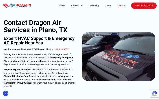 Page cited for Dragon Air Services