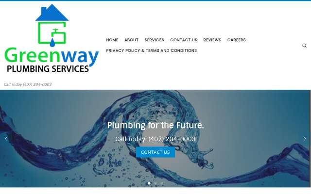Greenway Plumbing Services's page as the assistant saw it