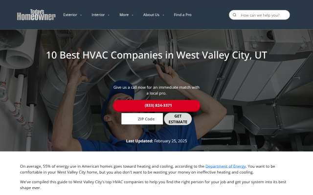 Page cited for Magna Air Conditioning & Heating