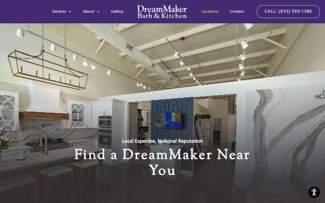 Varenza Design Build (DreamMaker Bath & Kitchen)'s page as the assistant saw it