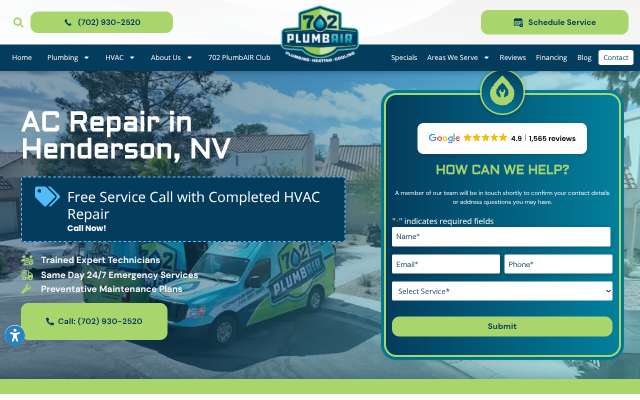 Page cited for 702 PlumbAIR