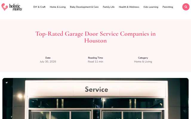 Henderson Garage Door Services's page as the assistant saw it