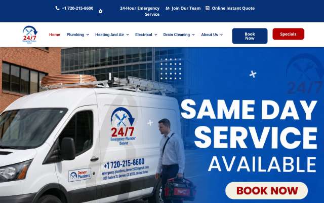 Page cited for Emergency Plumbers Denver LLC