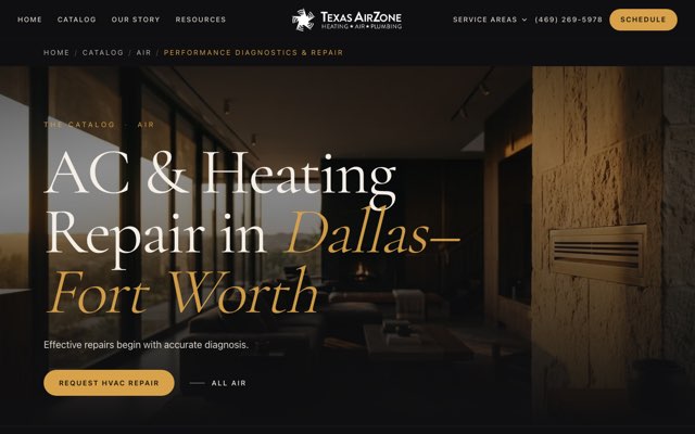 Page cited for Texas AirZone