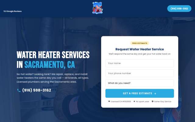 Page cited for Amigos Plumbing and Drain Cleaning
