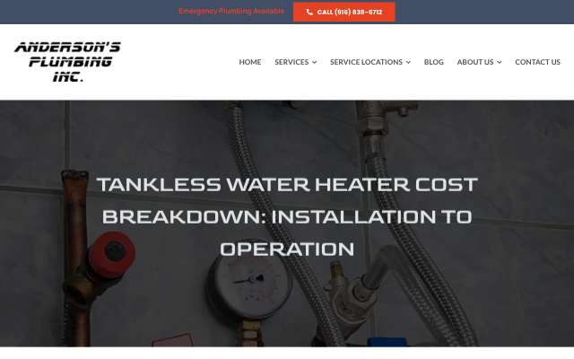 Page cited for Anderson Plumbing