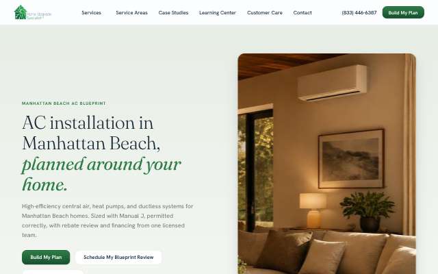 Home Upgrade Specialist's page as the assistant saw it