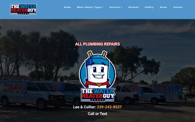 Water Heater Guy's page as the assistant saw it