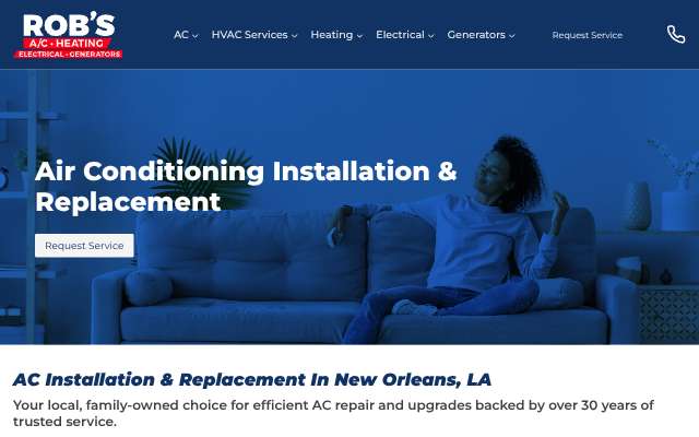 Rob's A/C's page as the assistant saw it