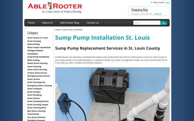 Able Rooter's page as the assistant saw it