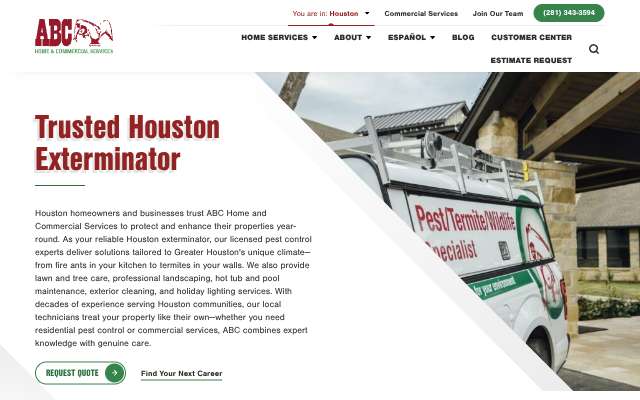 Page cited for ABC Home & Commercial Services