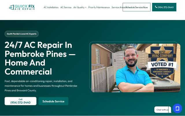 Page cited for Quick Fix Air Repair