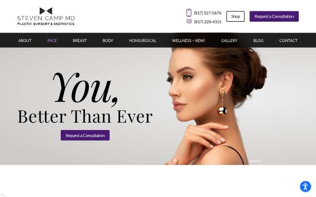 Page cited for Steven Camp MD Plastic Surgery & Aesthetics