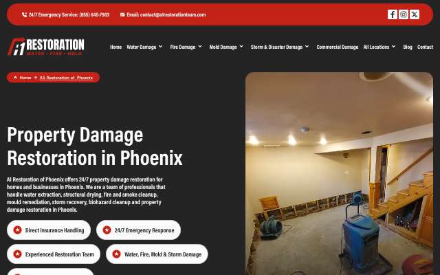 Page cited for A1 Restoration of Phoenix