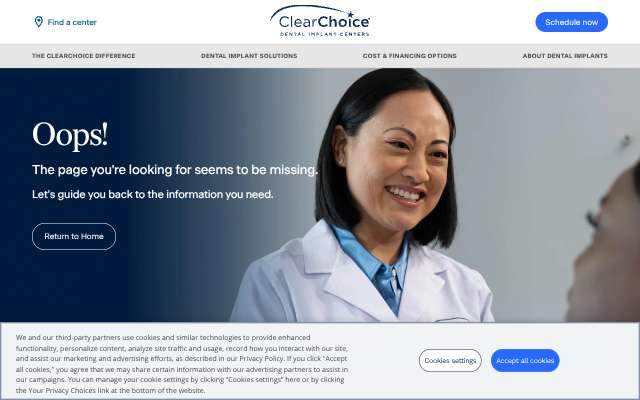 ClearChoice Dental Implant Center (Maitland)'s page as the assistant saw it