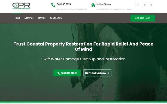 Page cited for Coastal Property Restoration