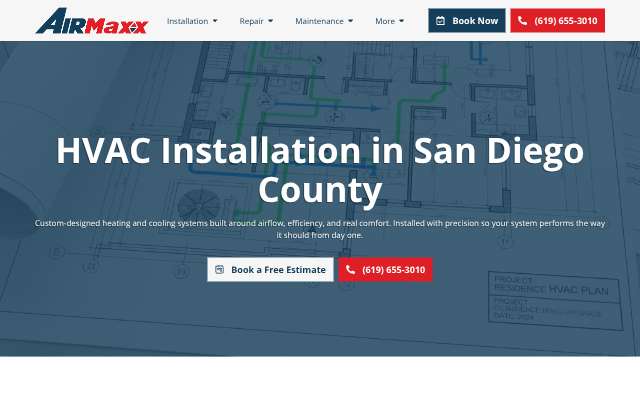 AirMaxx's page as the assistant saw it