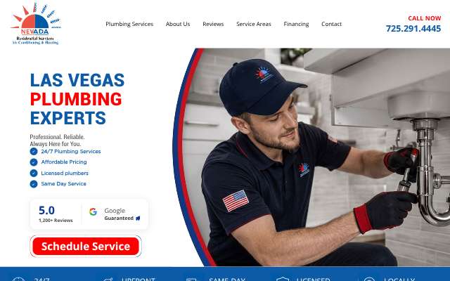 Nevada Residential Services's page as the assistant saw it