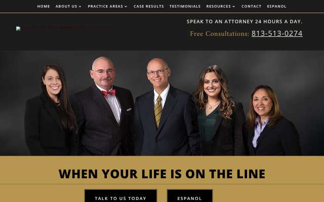 Escobar, Michaels & Associates's page as the assistant saw it