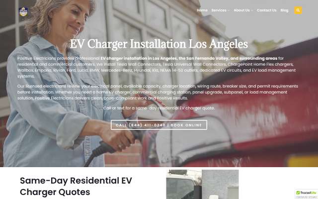 Page cited for Positive Electricians