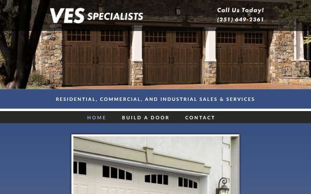 VES Specialists's page as the assistant saw it