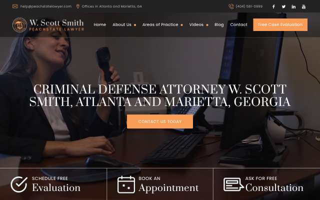 W. Scott Smith's page as the assistant saw it