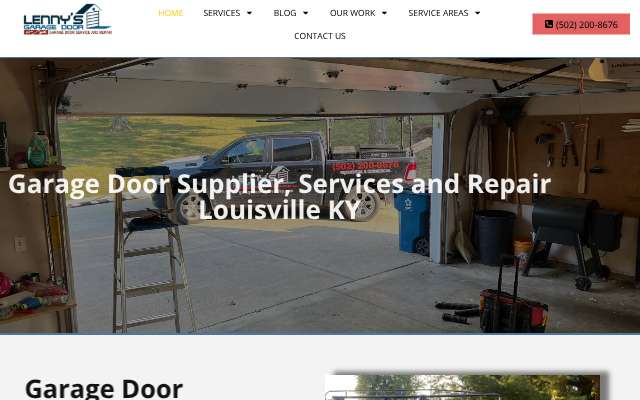Page cited for Lenny's Garage Door