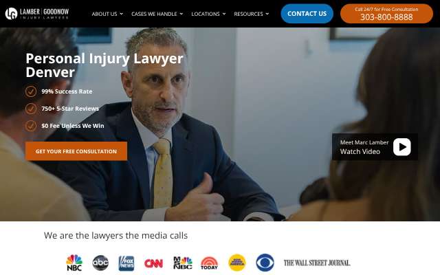 Page cited for Lamber Goodnow Injury Lawyers
