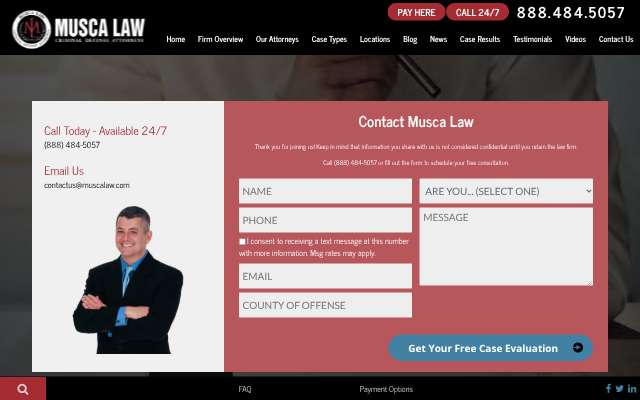 Page cited for Musca Law