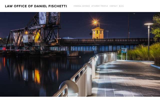 Law Office of Daniel Fischetti's page as the assistant saw it
