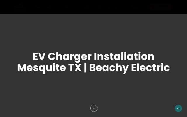 Beachy Electric's page as the assistant saw it