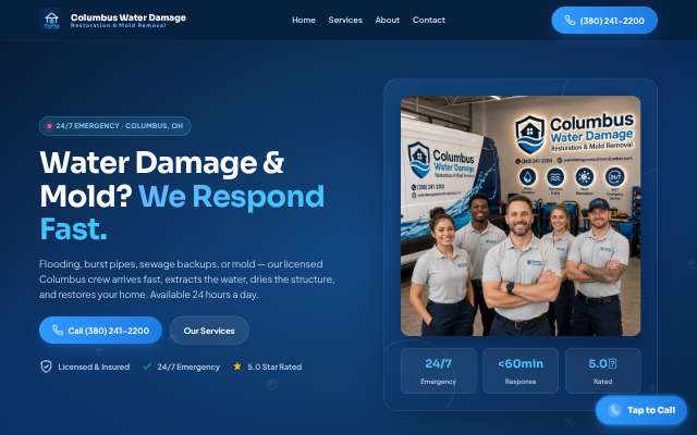 Page cited for Arch City Water Damage Solutions