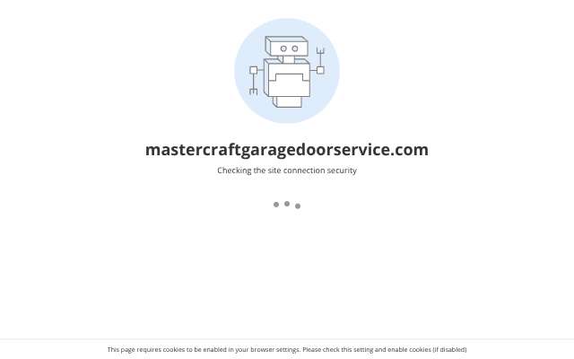 MasterCraft Garage Door Service's page as the assistant saw it