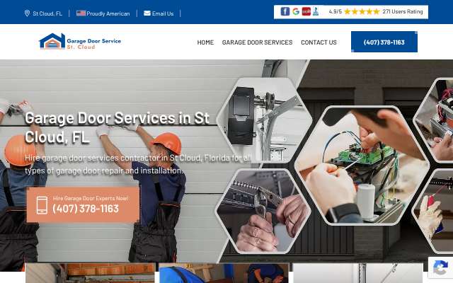 Page cited for Garage Door Service St. Cloud