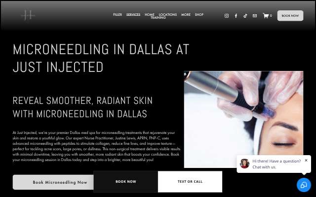Just Injected's page as the assistant saw it