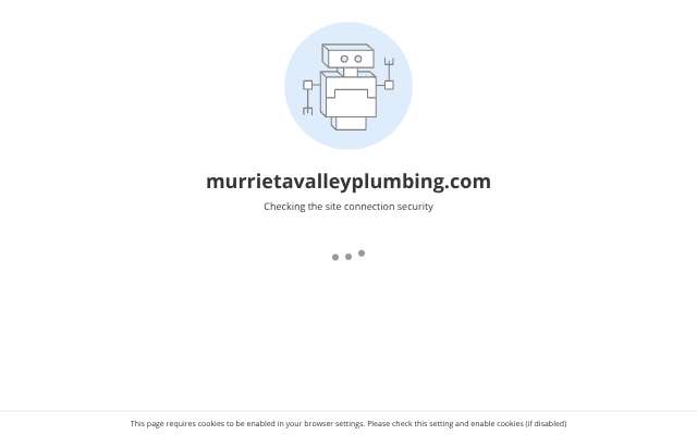 Murrieta Valley Plumbing's page as the assistant saw it