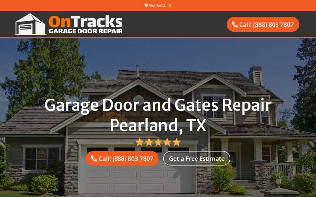 Page cited for OnTracks Garage Door Repair