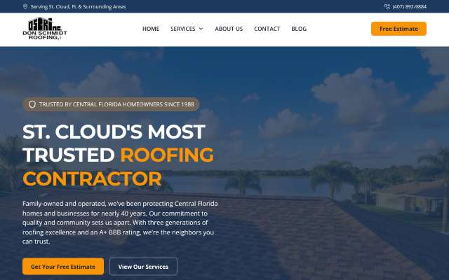 Page cited for Don Schmidt Contracting & Roofing, Inc.
