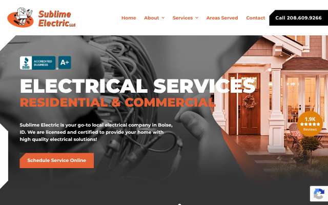 Page cited for Sublime Electric