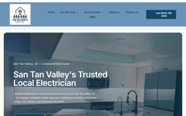 For The People Electric's page as the assistant saw it