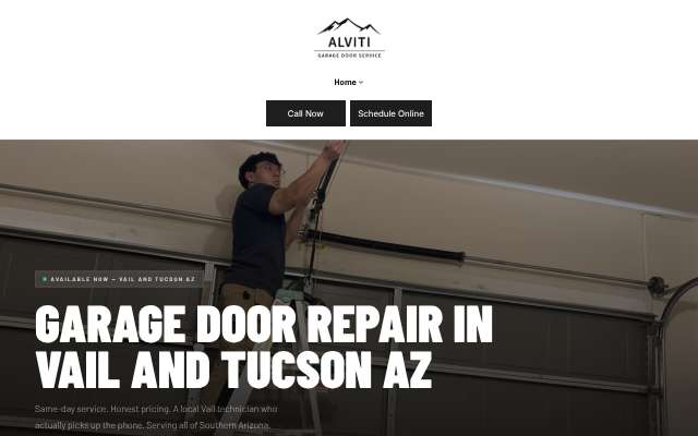 Page cited for Alviti Garage Door