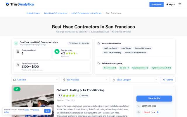 Page cited for Schmitt Heating & Air Conditioning